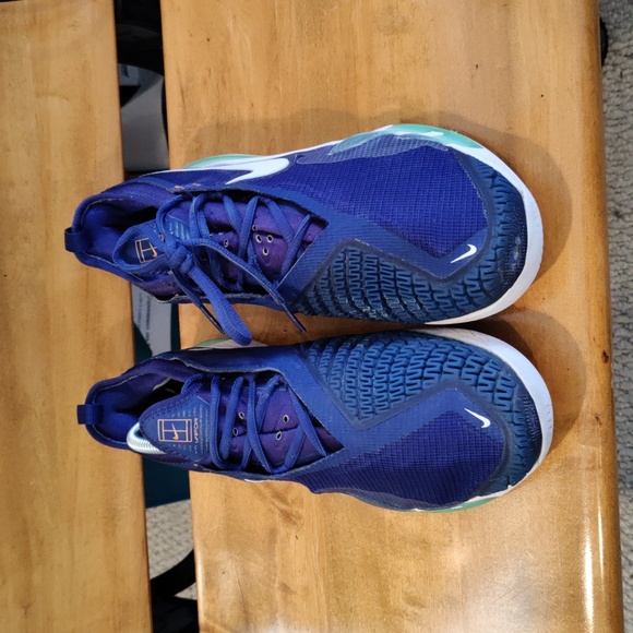 Nike Court react Vapor NXT HC Royal blue white size 10 CV0714-414 - Picture 2 of 16